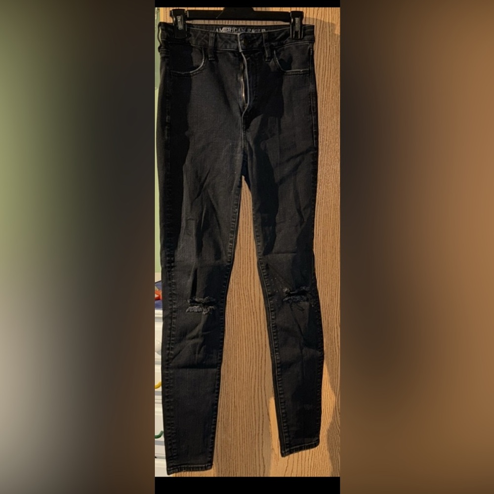 EUC super stretchy skinny jeggings LONG